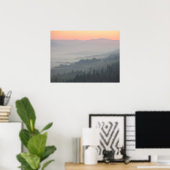 Pieniner Sonnenaufgang Poster (Heimbüro)