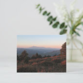 Pieniner Sonnenaufgang Postkarte (Stehend Vorderseite)