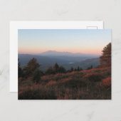 Pieniner Sonnenaufgang Postkarte (Vorne/Hinten)