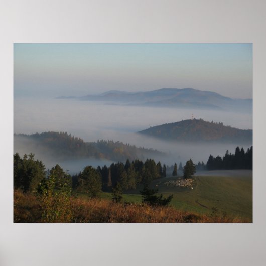 Pieniny Herbst Poster (Vorne)