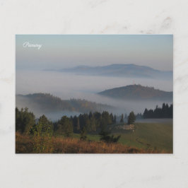 Pieniny Herbst Postkarte
