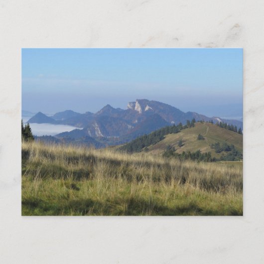 Pieniny Polen Postkarte (Vorderseite)