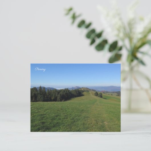 Pieniny Postkarte (Stehend Vorderseite)