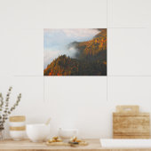 Pieniny-Wolken Herbst Poster (Küche)