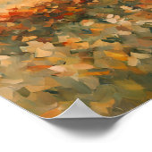 Pienza Tuscany Poster (Ecke)