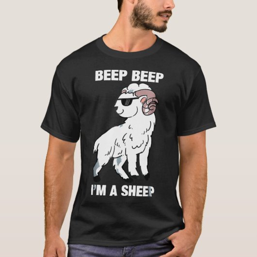 Piep Beep Ich bin ein Schafskind T-Shirt (Vorderseite)