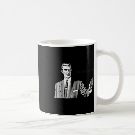 Piep Down Dip Meme Funny Correction Typ Spaß Kaffeetasse (Rechts)