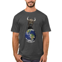 Piepen Sie den Eroberer/den Wikinger-Katzen-T -