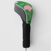 Piepmatz-Flamingo Golf Headcover (angewinkelt)
