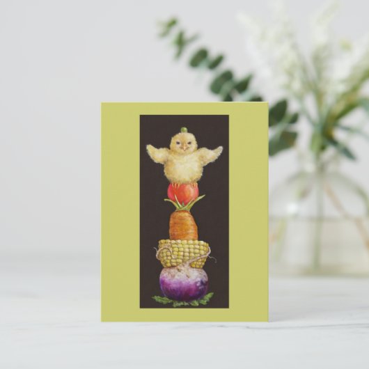 Pieptotem-Postkarte Postkarte (Stehend Vorderseite)