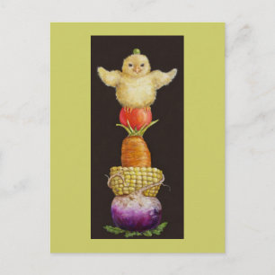 Pieptotem-Postkarte Postkarte