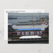 Pier 17 South Street Seaport Manhattan Postcard NY Postkarte (Vorne/Hinten)