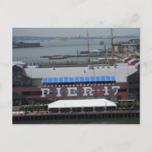 Pier 17 South Street Seaport Manhattan Postcard NY Postkarte