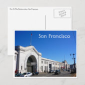 Pier 35 Embarcadero Postkarte (Vorne/Hinten)