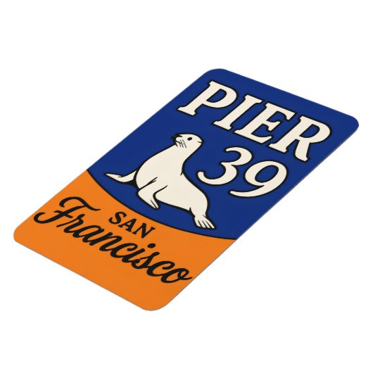 Pier 39 Flexible Foto Magnet (Linke Seite)