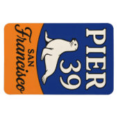Pier 39 Flexible Foto Magnet (Horizontal)