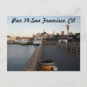 Pier 39:San Francisco, CA Postcard Postkarte