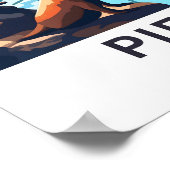 Pier 39 San Francisco Travel Print Poster (Ecke)