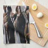 Pier 39 Seelöwen Geschirrtuch (Viertel Falte)