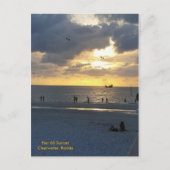 Pier 60 bei Sunset Postkarte (Vorderseite)