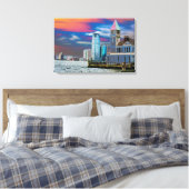 Pier A Lower Manhattan New York City USA Poster Leinwanddruck (Insitu (Schlafzimmer))