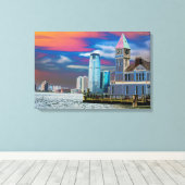 Pier A Lower Manhattan New York City USA Poster Leinwanddruck (Insitu (Holzboden))