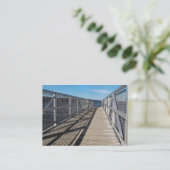 Pier am Cayuga Lake ATC Visitenkarte (Stehend Vorderseite)