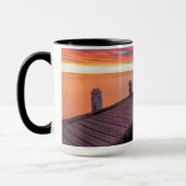 Pier am Illawarra-See Tasse (Links)