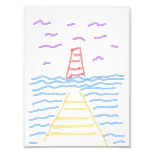 Pier and Lighthouse Foto Erweiterung (Vorne)