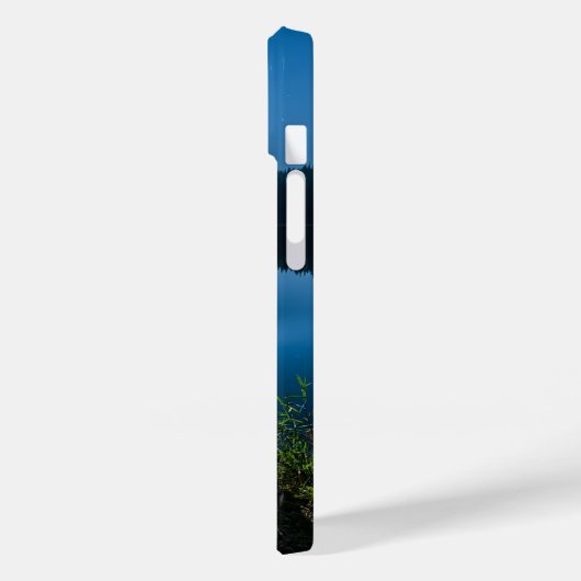 Pier bei Nacht unter Vollmond Case-Mate iPhone Hülle (Rückseite / Links)