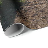 Pier bei Nacht unter Vollmond Geschenkpapier (Rolleneckpunkt)