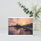 Pier bei St Kilda Postkarte (Stehend Vorderseite)