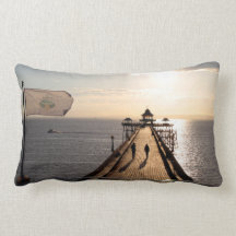 Pier bei Sunset - Clevedon Pier, Somerset, UK -