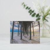 Pier Day Postkarte (Stehend Vorderseite)