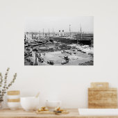 Pier der White Star Line Poster (Küche)