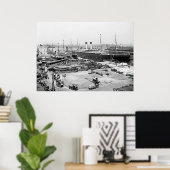 Pier der White Star Line Poster (Heimbüro)