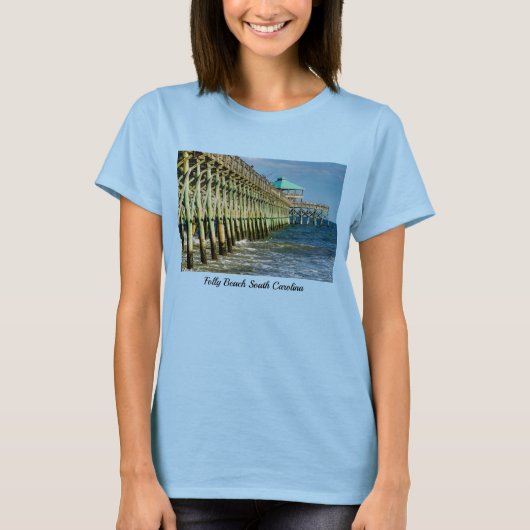 Pier Fishing-T - Shirt (Vorderseite)