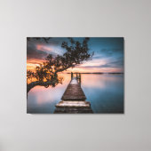 Pier für Piers der Sammlung Waiheke Leinwanddruck (Vorderseite)