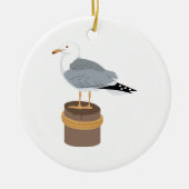 Pier Gull Keramik Ornament (Vorne)