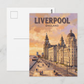 Pier Head England Postkarte (Vorne/Hinten)