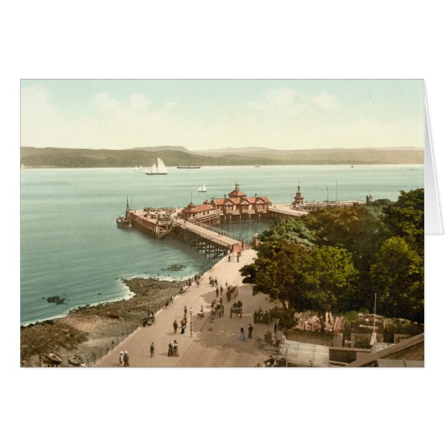 Pier in Dunoon, Argyll und Bute, Schottland (Vorderseite (Horizontal))
