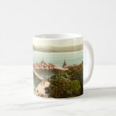 Pier in Dunoon, Argyll und Bute, Schottland Kaffeetasse (VorderseiteRechts)