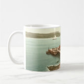 Pier in Dunoon, Argyll und Bute, Schottland Kaffeetasse (Links)