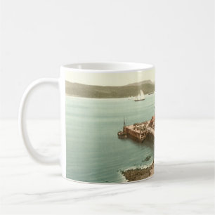 Pier in Dunoon, Argyll und Bute, Schottland Kaffeetasse