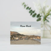 Pier in Pismo Beach California Foto Postkarte (Stehend Vorderseite)