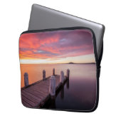 Pier in See Illawarra Laptopschutzhülle (Vorderseite Links)