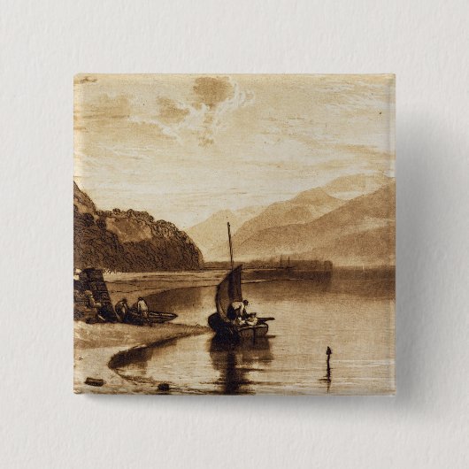 Pier Josephs Mallord William Turner | Inverary, Button (Vorderseite)