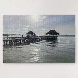 Pier mit Palapas Puzzle
