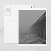 Pier nebel-2 postkarte (Vorne/Hinten)