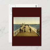 Pier Ostende Belgien Postkarte (Vorne/Hinten)